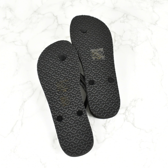 ⚠️LAST 1⚠️ Tory Burch Flip Flops Black - Picture 4 of 5